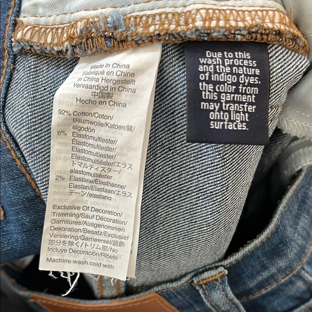 Madewell Cali Demi Boot Crop Women's Jeans Denim Back Seam 28 - Picture 4 of 7